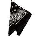 Black 22" Bandannas (12 Pack)